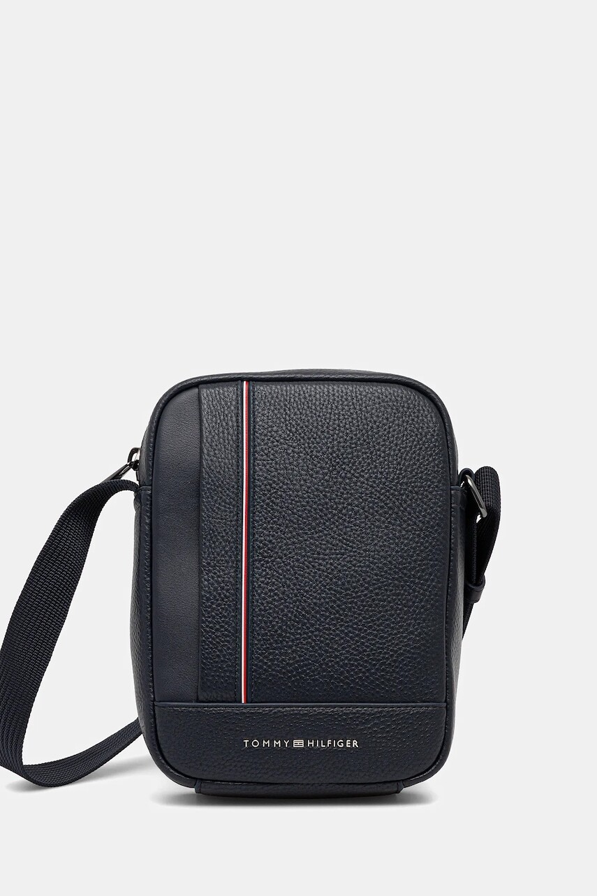 Malá taška Tommy Hilfiger tmavomodrá farba, AM0AM13632