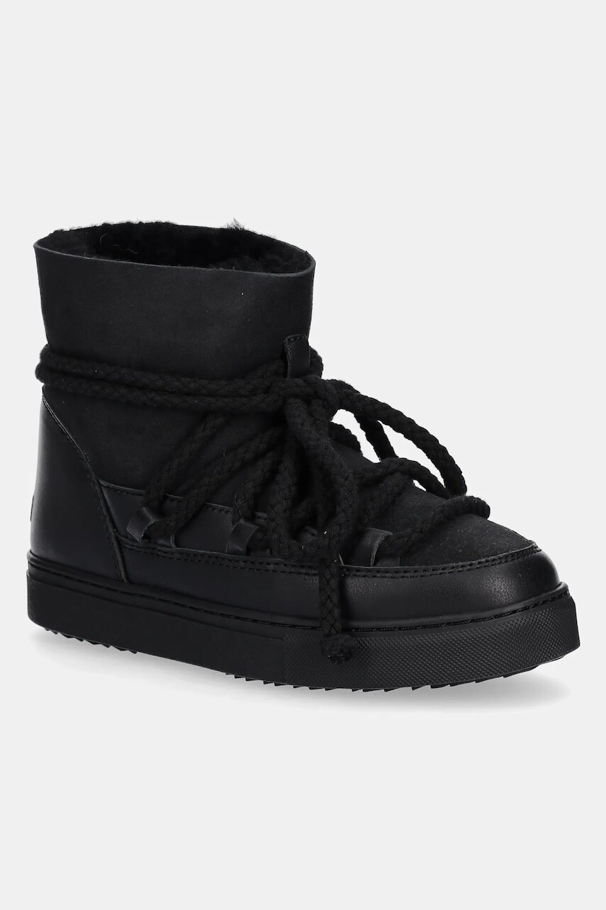 Kožené snehule Inuikii CLASSIC čierna farba, 3001.003.0022