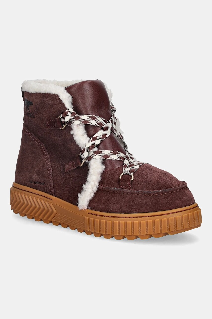 Snehule Sorel ONA AVE ALPINE BOOT WP bordová farba, 2088311628