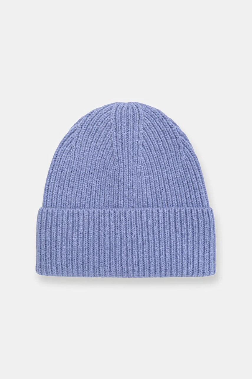 Vlnená čiapka Answear.LAB modrá farba