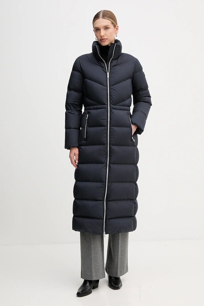 Páperová bunda MOOSE KNUCKLES Belle tmavomodrá farba, zimná, M35LP241S