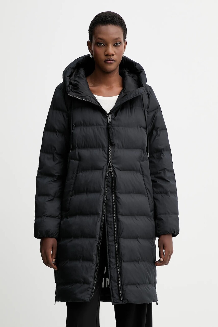 Bunda Marc O'Polo čierna farba, zimná, 5000006300