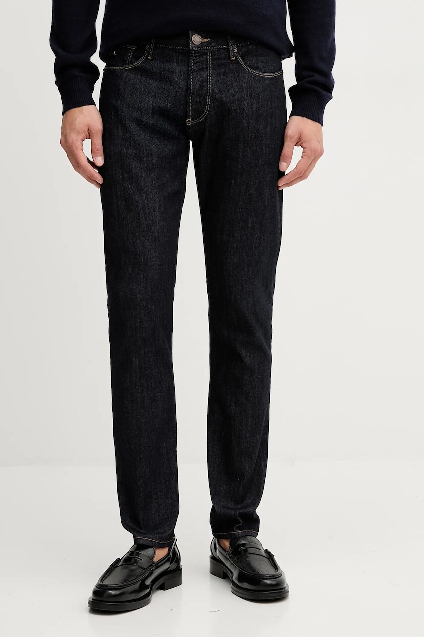 Rifle Emporio Armani modrá farba, EM000121 AF14116