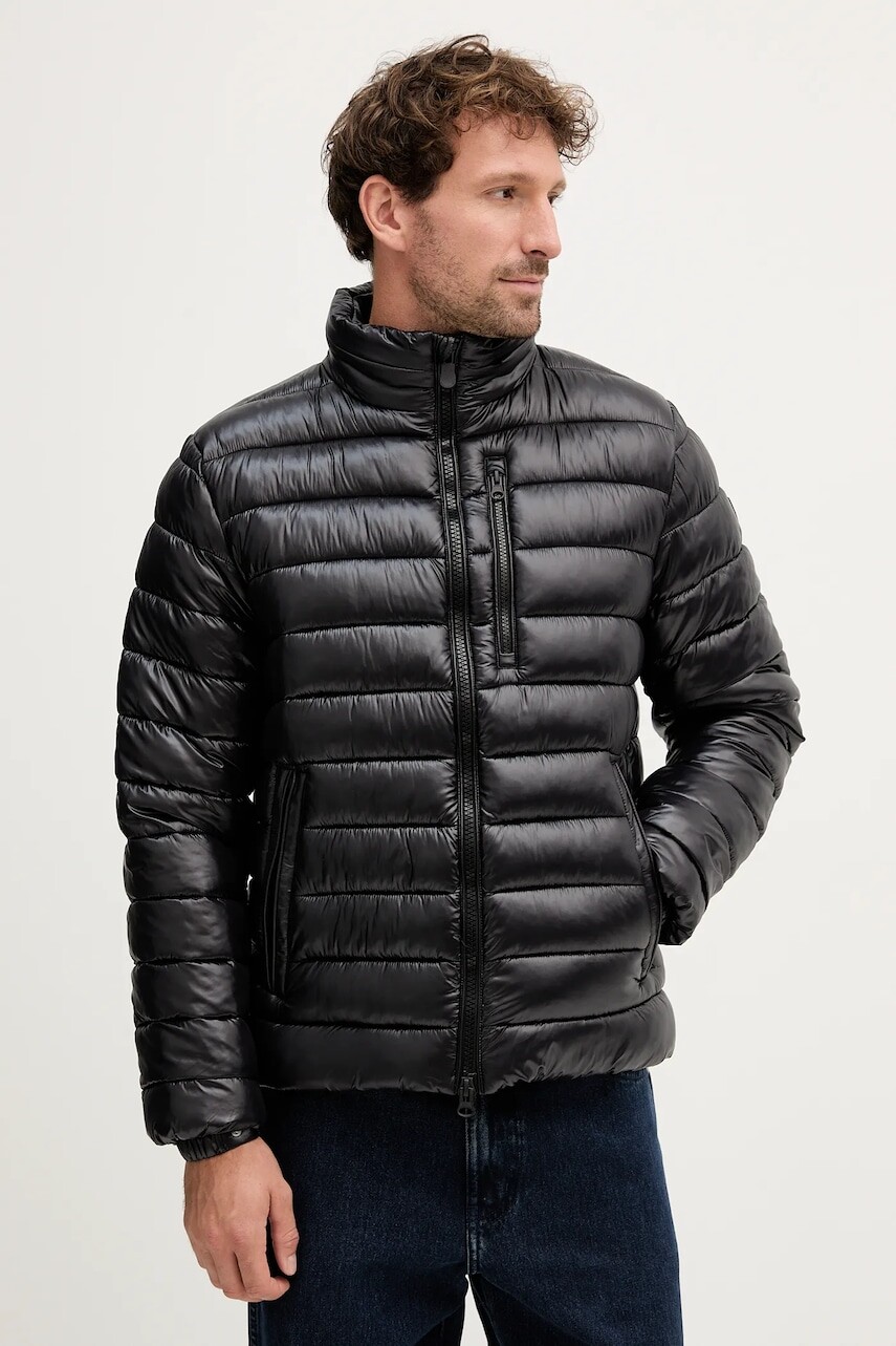 Bunda Save The Duck HOLDEN čierna farba, prechodná, D31891M.LOVE21