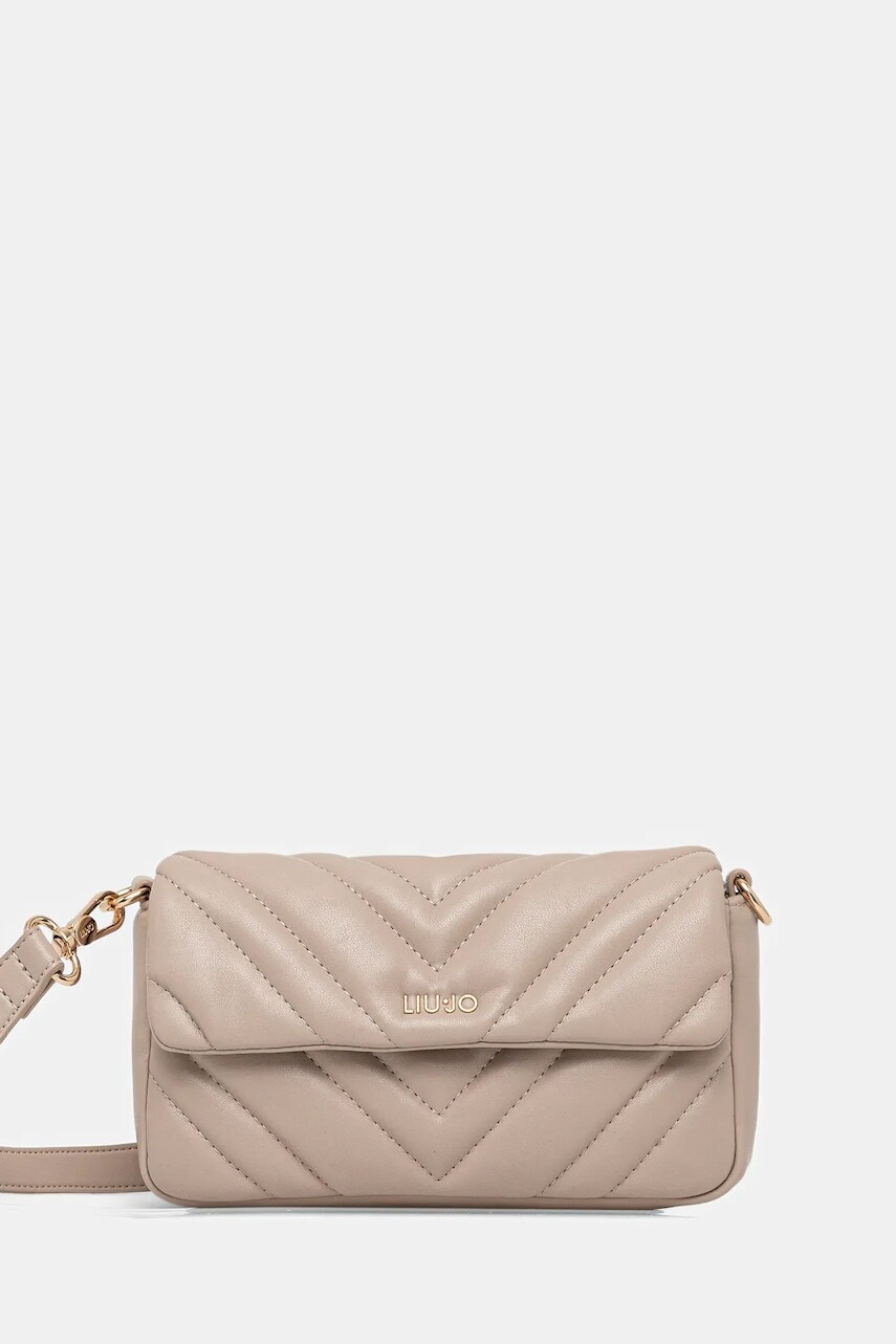 Kabelka Liu Jo béžová farba, AF5190.E0426