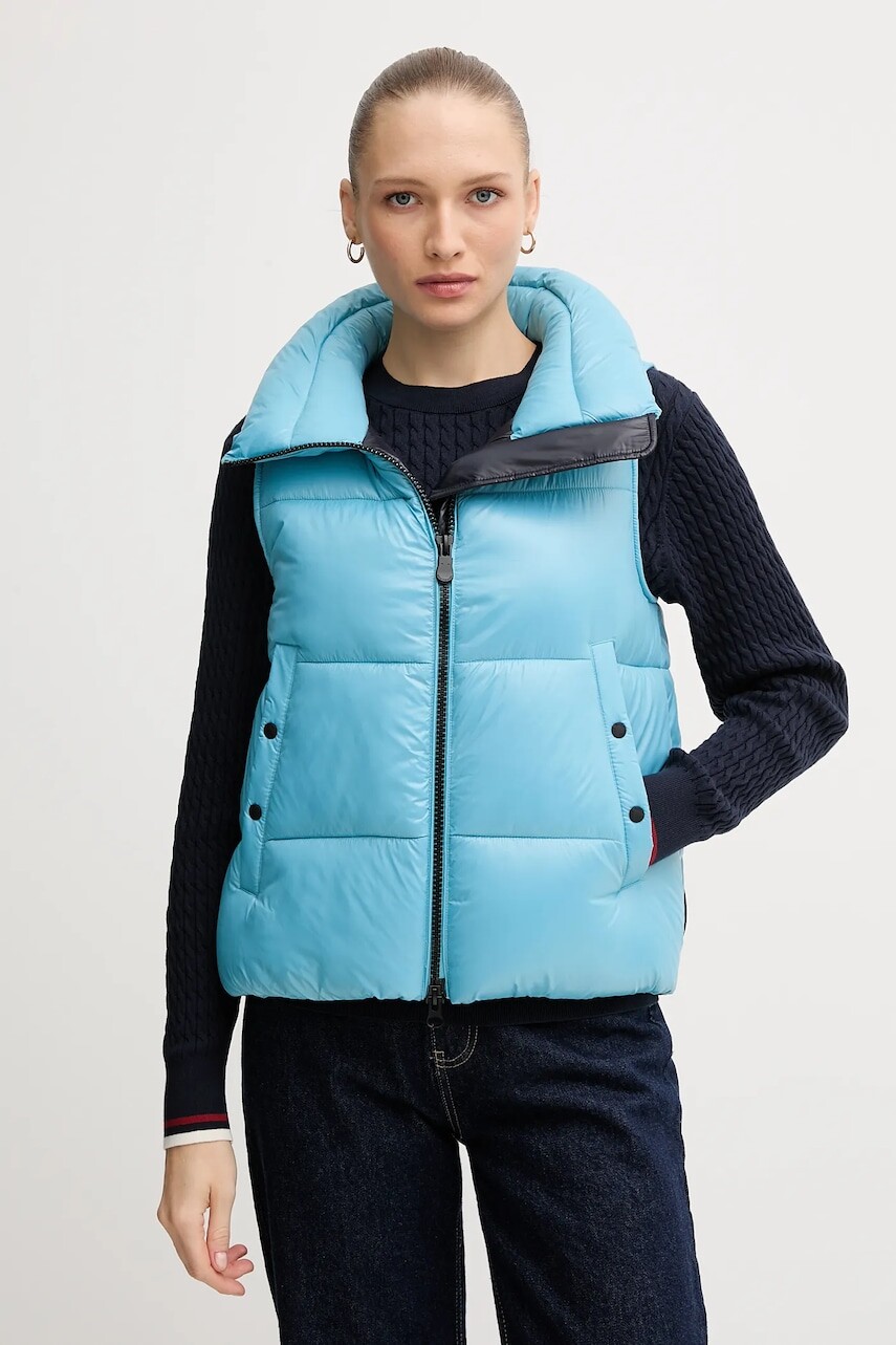 Vesta Save The Duck AMA modrá farba, zimná, D82333W.LOVE21