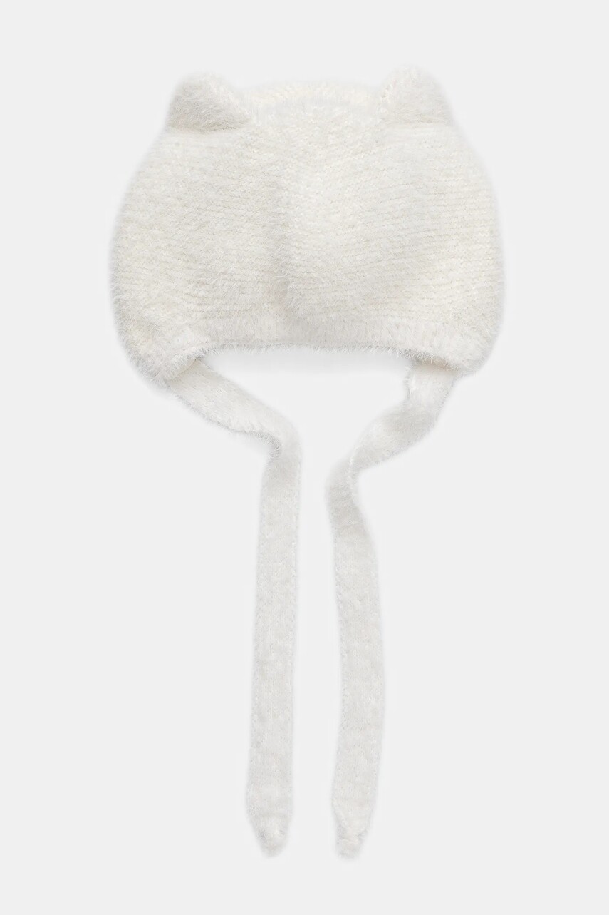 Detská čiapka Jamiks DENBY béžová farba, JZI031