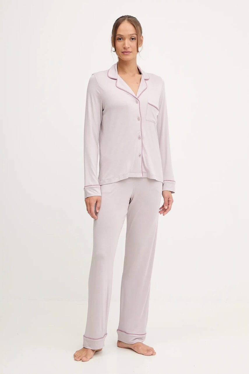 Pyžamo Dkny dámske, ružová farba, YI90092