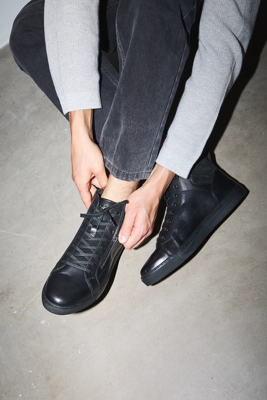 Topánky Medicine čierna farba