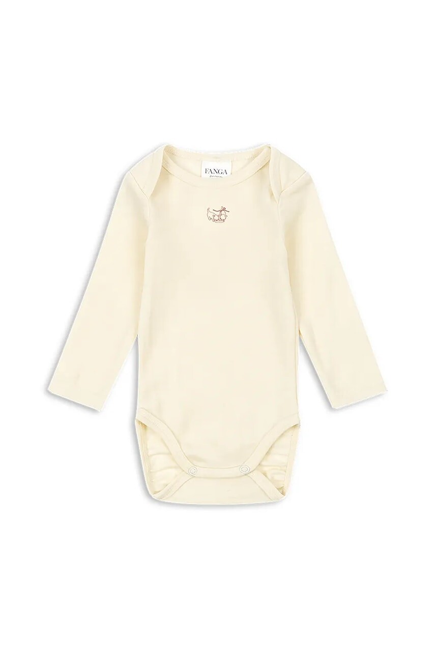 Vlnené body Fanga Fontana ERBA WOOL LS BODY FA100029