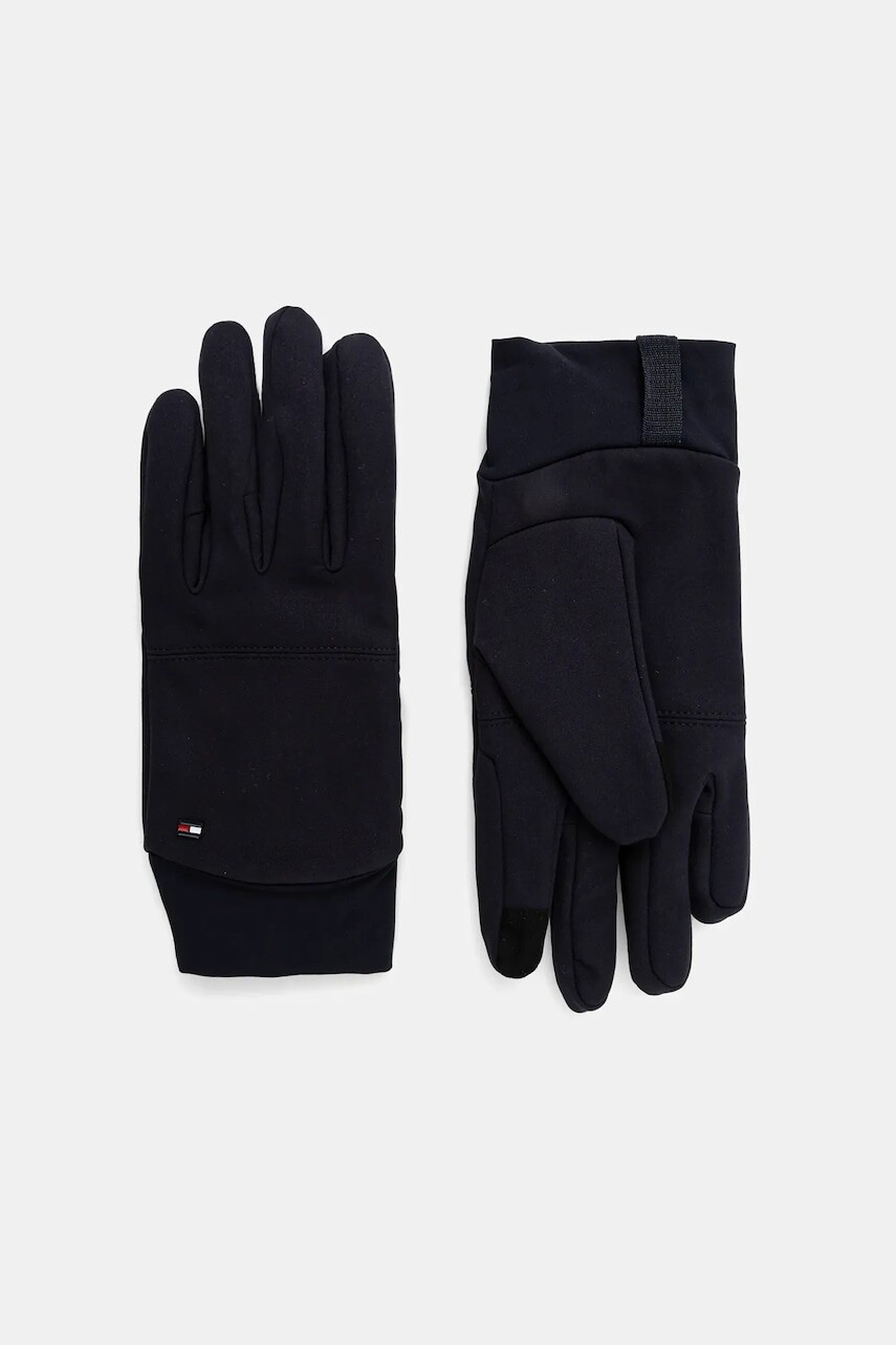 Rukavice Tommy Hilfiger tmavomodrá farba, AM0AM13601