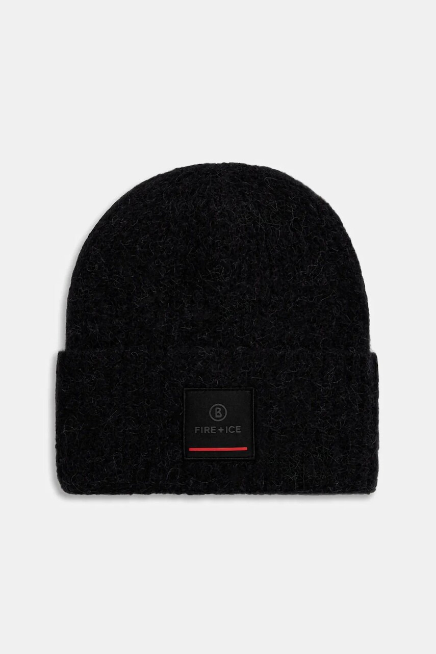 Čiapka s prímesou vlny Levi's TUANA čierna farba, 94569302