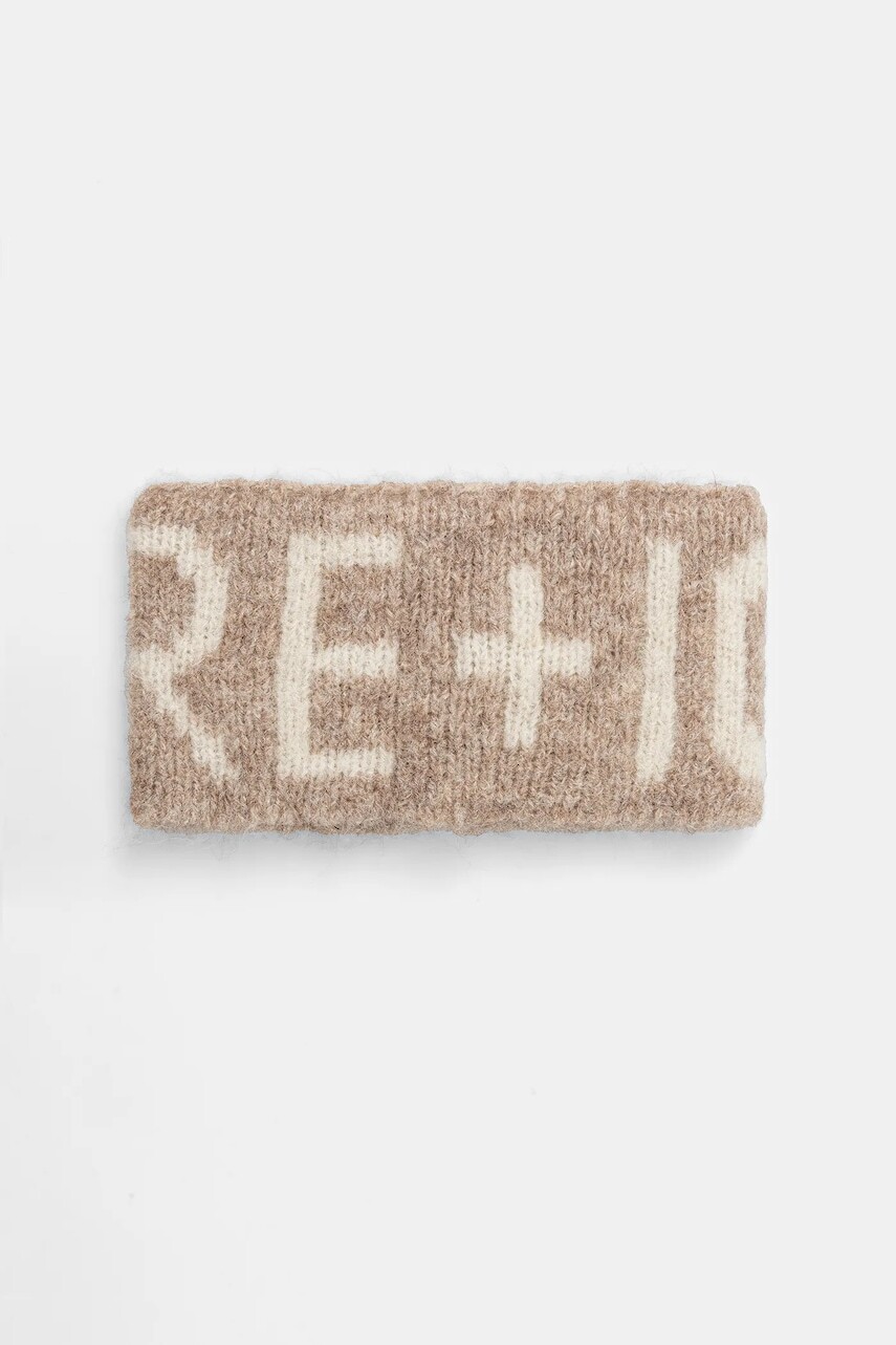 Čelenka s prímesou vlny BOGNER Fire+Ice HANINI béžová farba, 94669302