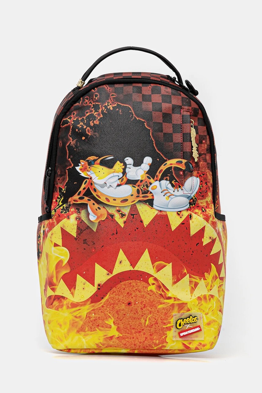 Ruksak Sprayground žltá farba, veľký, vzorovaný, 910B7013NSZ