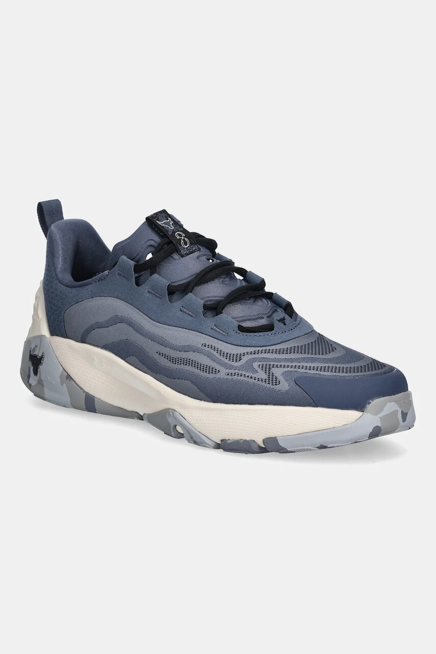 Tréningové topánky Under Armour Project Rock tmavomodrá farba, 6000852