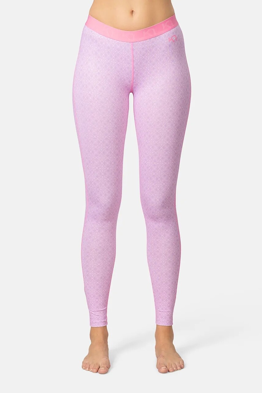 Funkčné legíny Kari Traa FRYD ružová farba, 622927