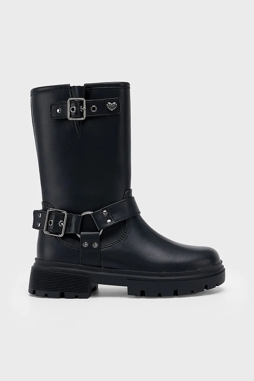 Detské topánky Mayoral čierna farba, 46564