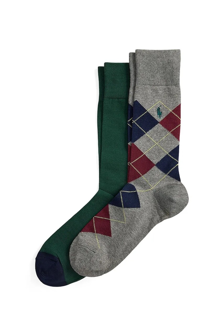 Ponožky Polo Ralph Lauren 2-pak viac farieb, 449901994