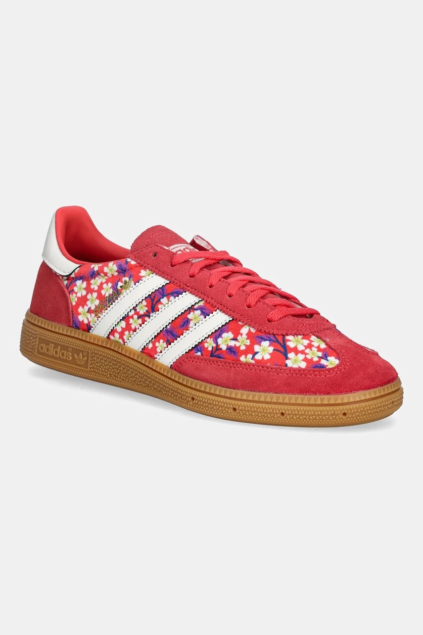 Detské tenisky adidas Originals HANDBALL SPEZIAL ružová farba, JR3883