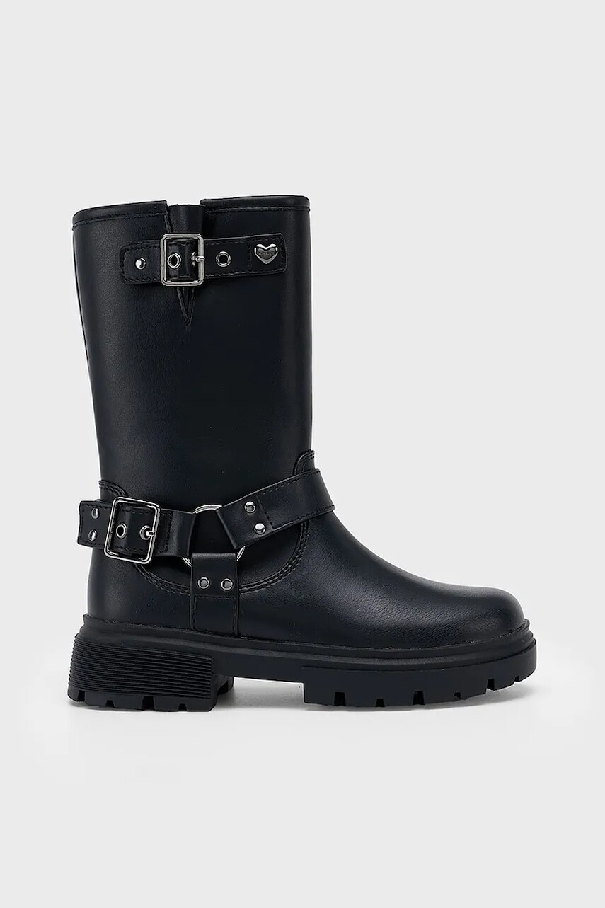 Detské topánky Mayoral čierna farba, 44564