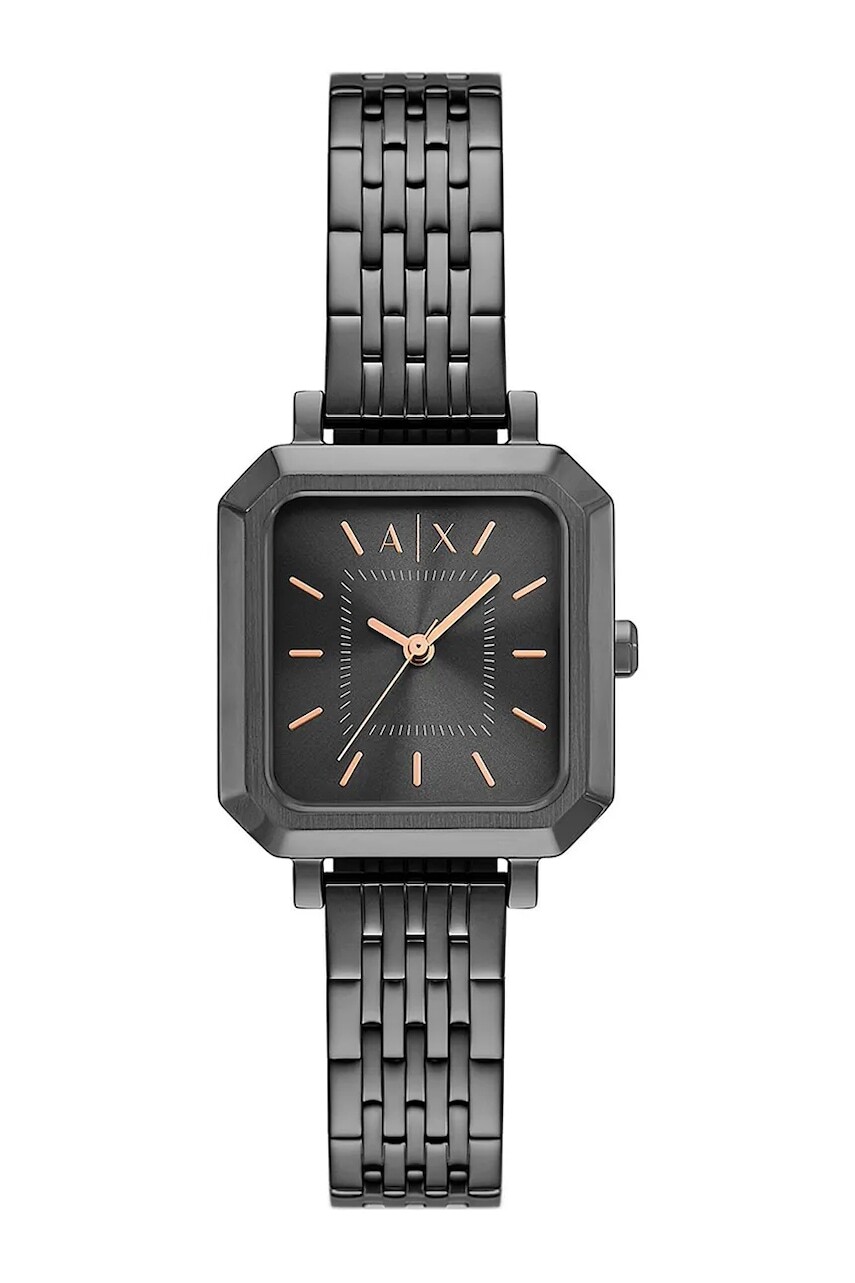 Hodinky Armani Exchange dámske, čierna farba, AX5732