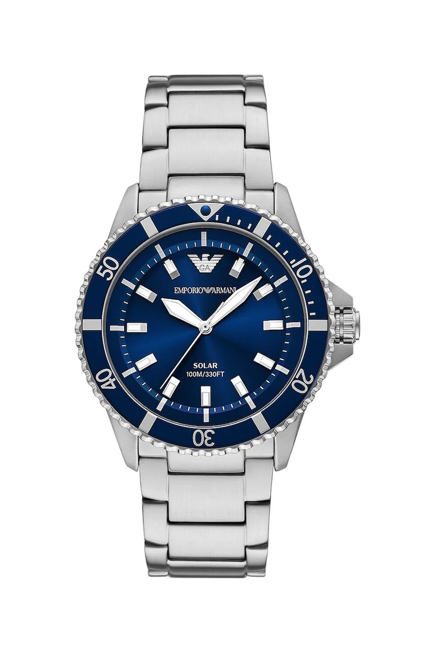 Hodinky Emporio Armani pánske, strieborná farba, AR11697