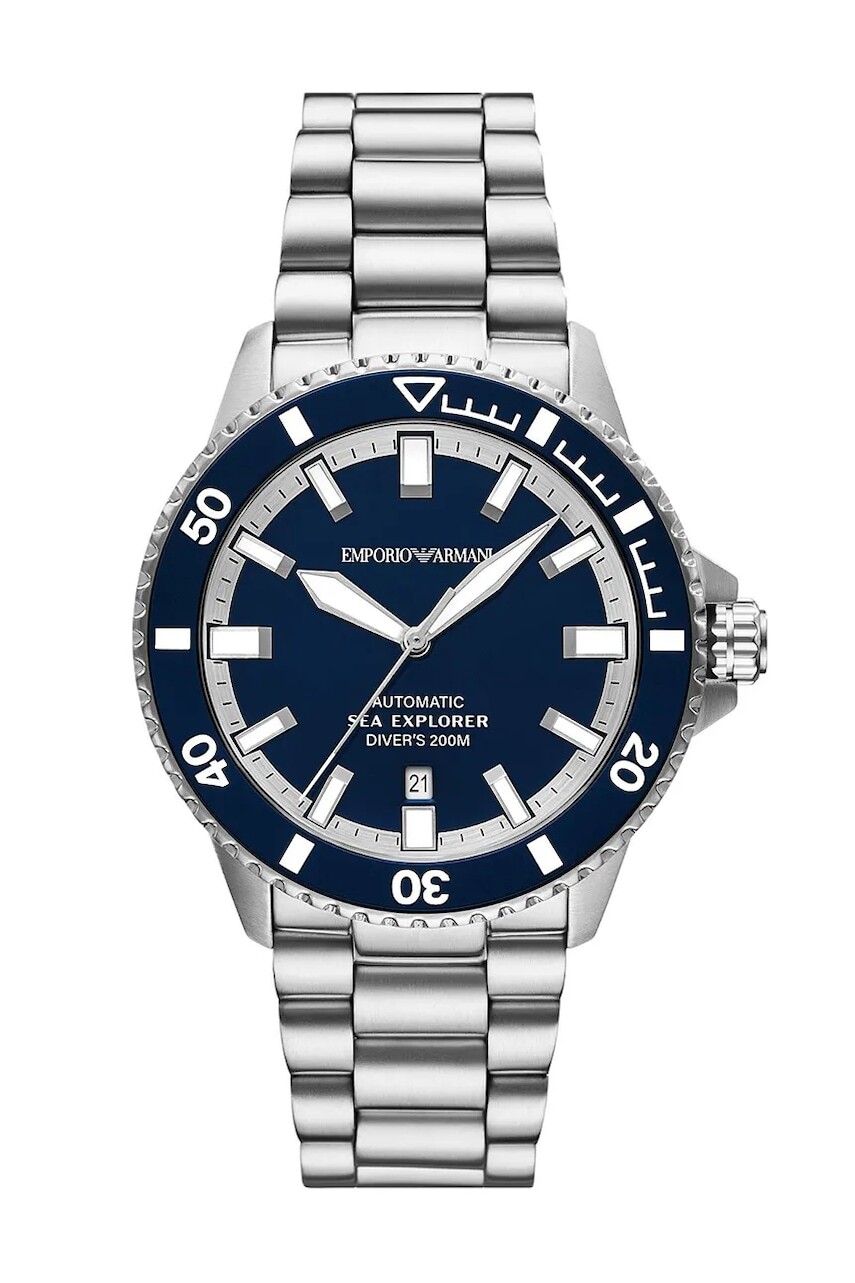 Hodinky Emporio Armani pánske, strieborná farba, AR60087