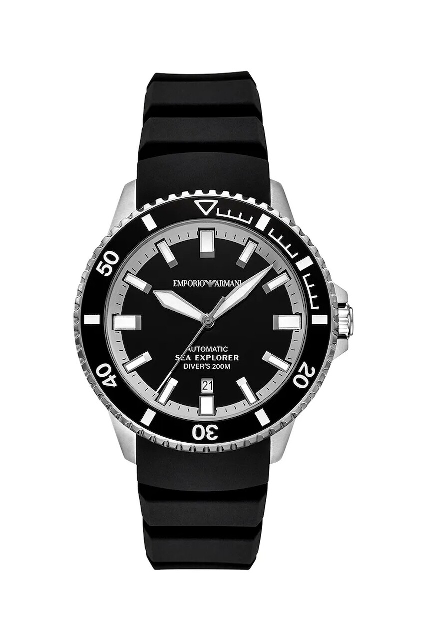 Hodinky Emporio Armani pánske, čierna farba, AR60086