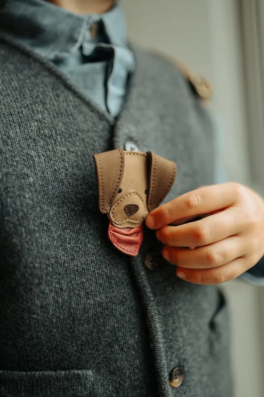 Detská sponka Donsje Stanzen Clip Western Dog 6031303