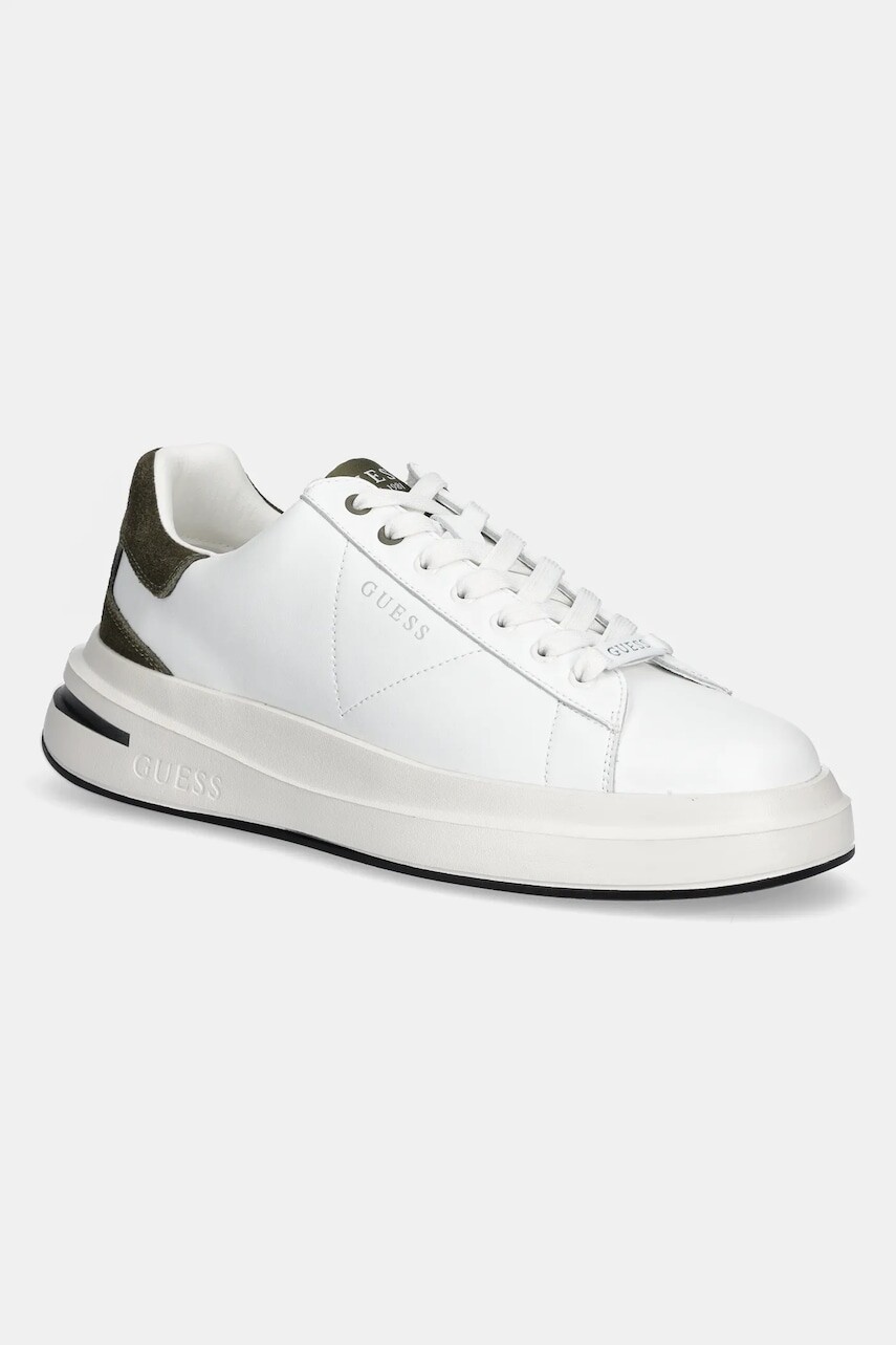Tenisky Guess ELBA biela farba, FMTLBA LEL12