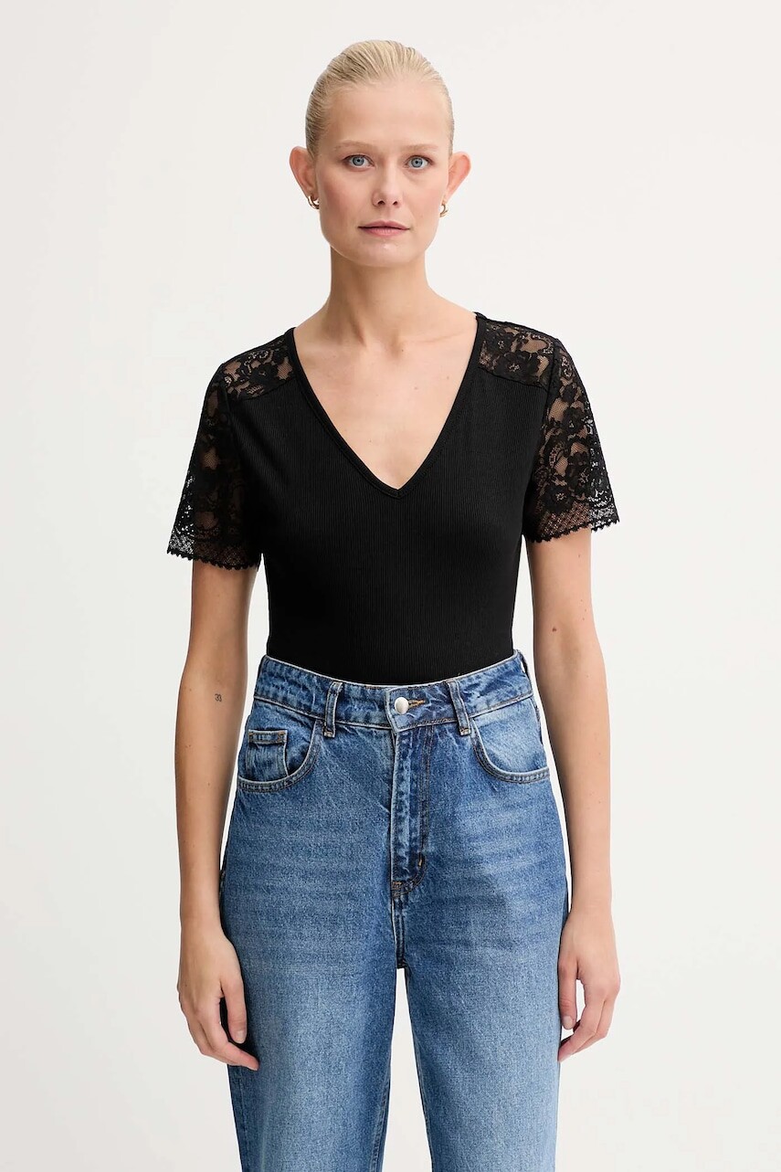 Tričko Morgan dámske, čierna farba, DIO