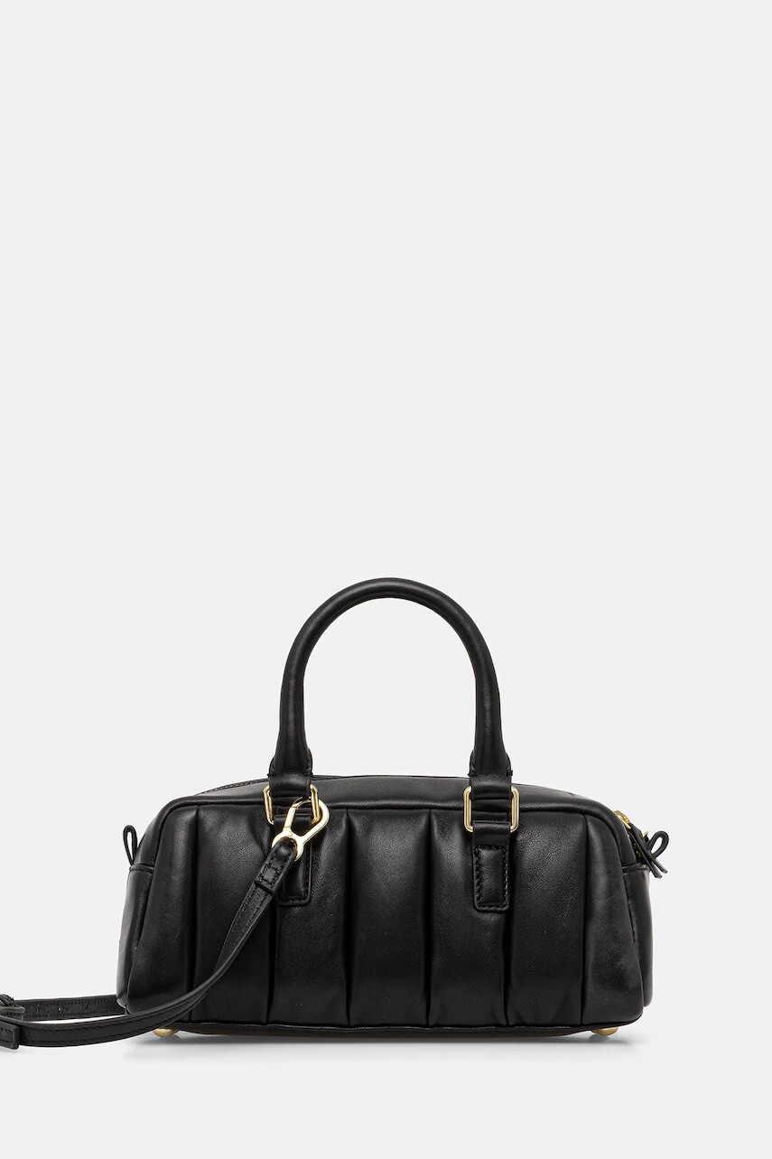 Kožená kabelka Stand Studio Jemima čierna farba, 66533-7010