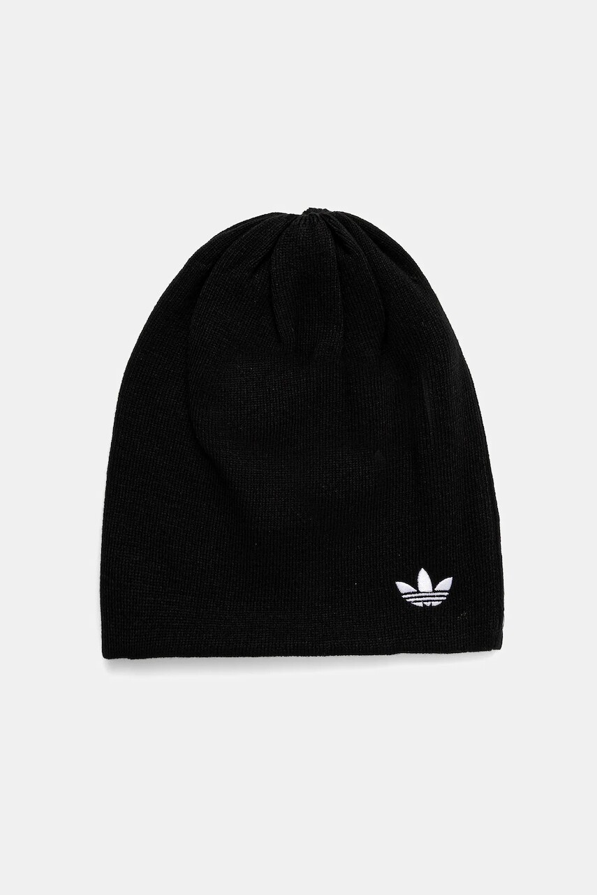 Čiapka adidas Originals Cuffless čierna farba, JW7913