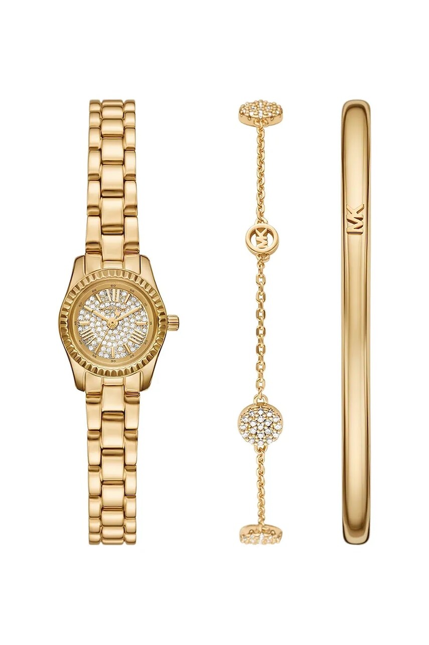Hodinky a náramky Michael Kors zlatá farba, MK4944SET
