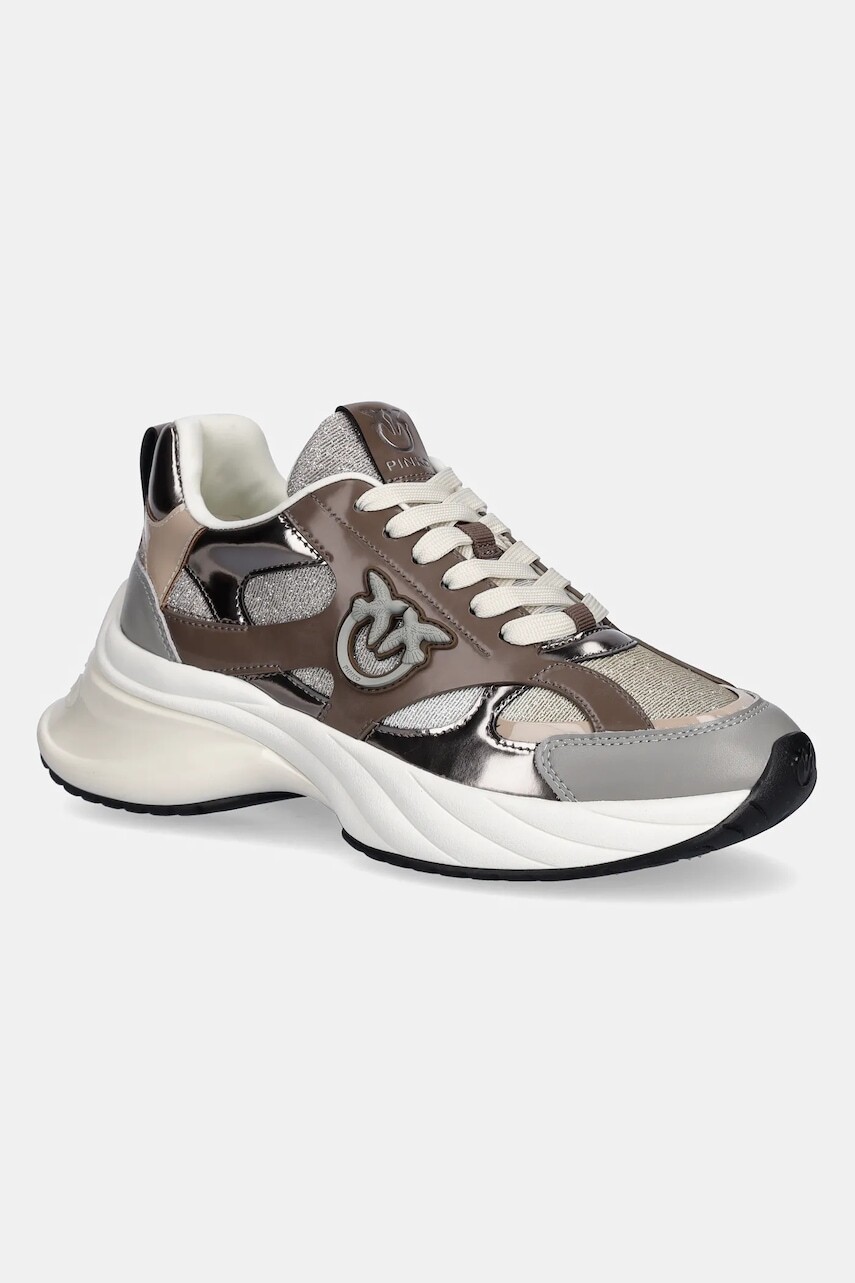 Tenisky Pinko Ariel 15 šedá farba, SS0067E032L15