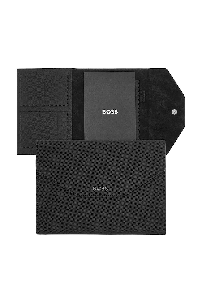 Obal na dokumenty BOSS Folder Rive A5 23 x 16,5 x 2,5 cm čierna farba
