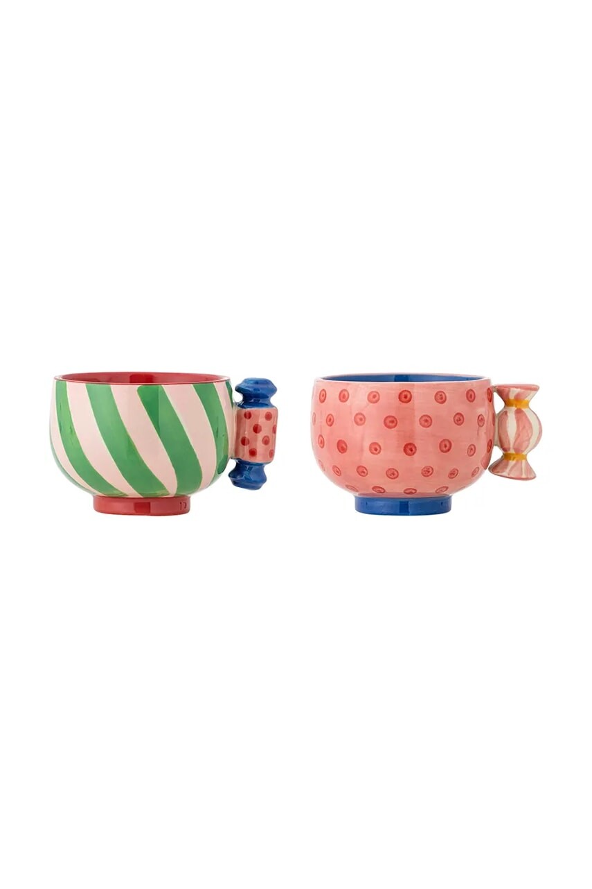 Sada pohárov Bloomingville Caramella 250 ml 2-pak viac farieb