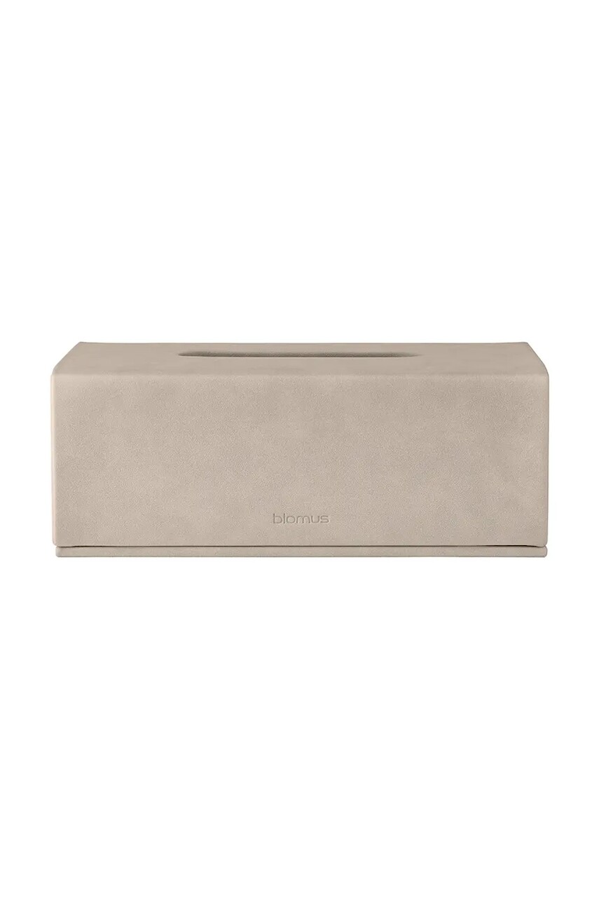 Nádoba na hygienické vreckovky Blomus Sahla 25 x 13 x 9,5 cm béžová farba