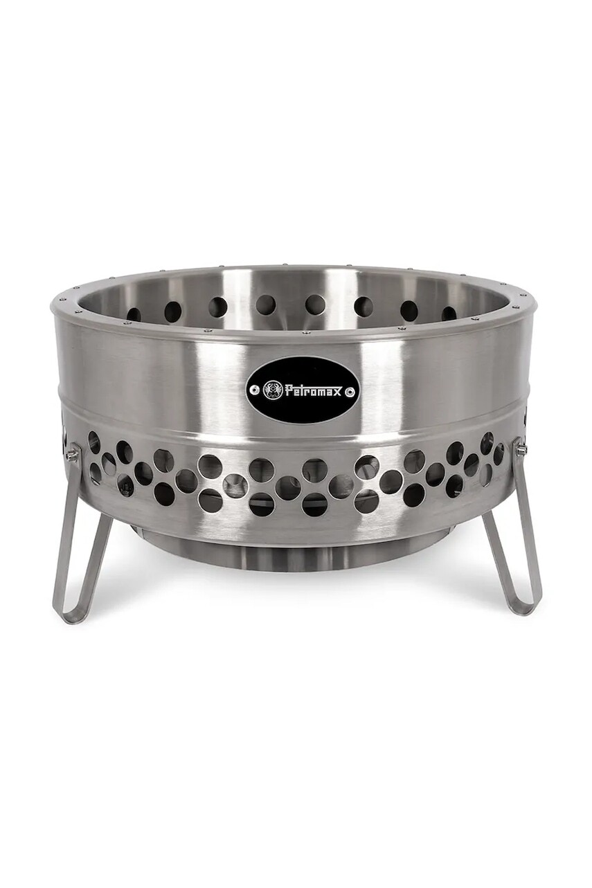 Prenosné bezdymové ohnisko Petromax 57 x 57 x 34,9 cm šedá farba