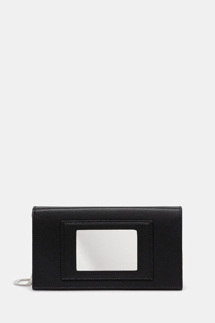 Kožená kabelka Heliot Emil čierna farba, AW25_15_083_BLK01