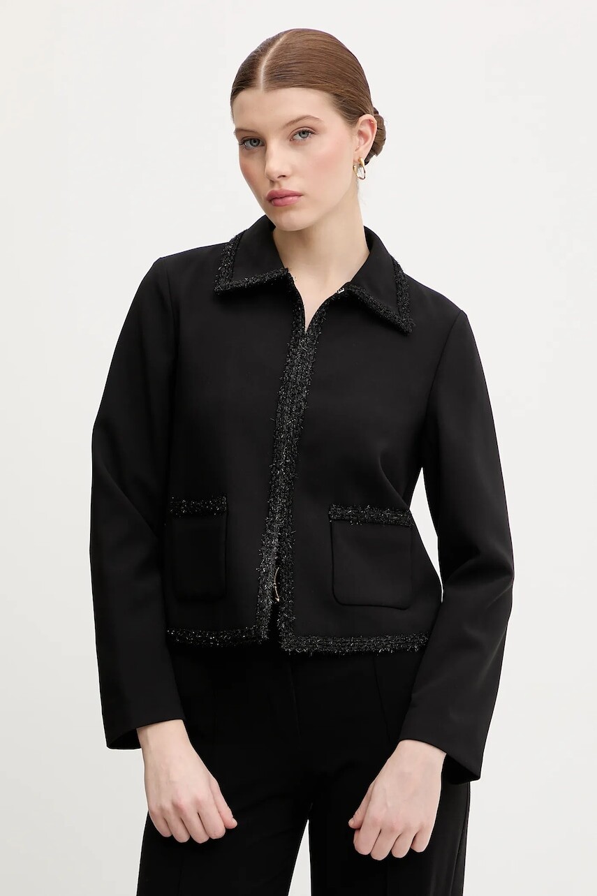 Sako Joop! čierna farba, jednoradová, jednofarebná, 30100109