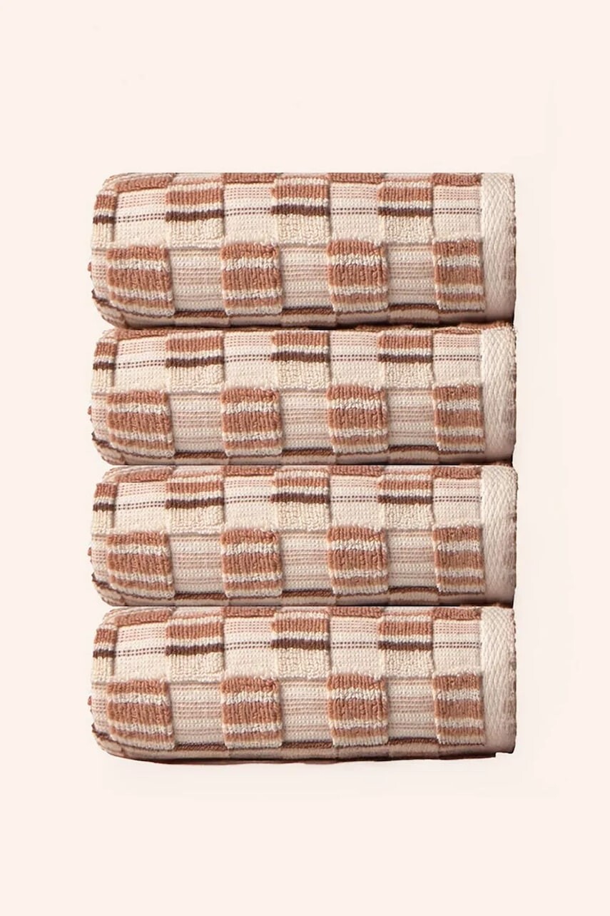 Malý bavlnený uterák Calma House Mercurio 30 x 50 cm viac farieb