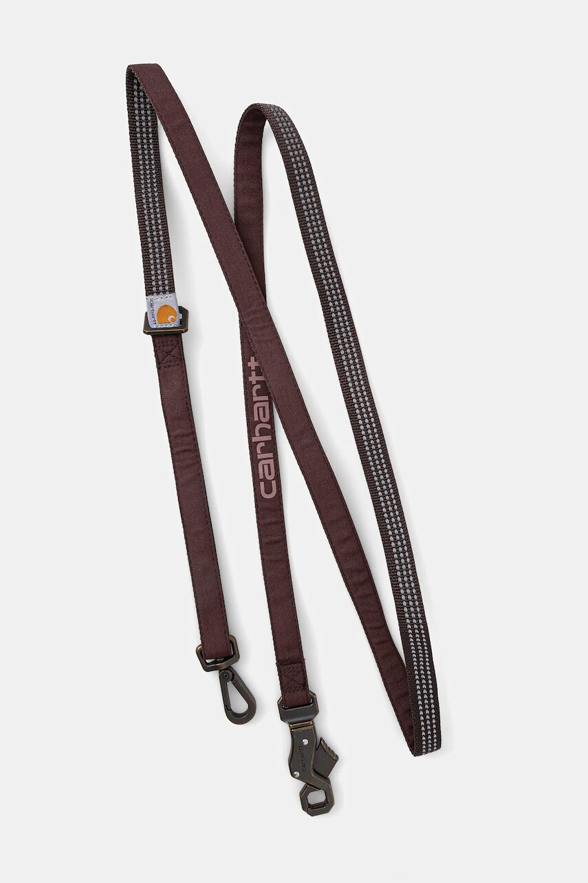 Vodítko pre psa Carhartt WIP S fialová farba