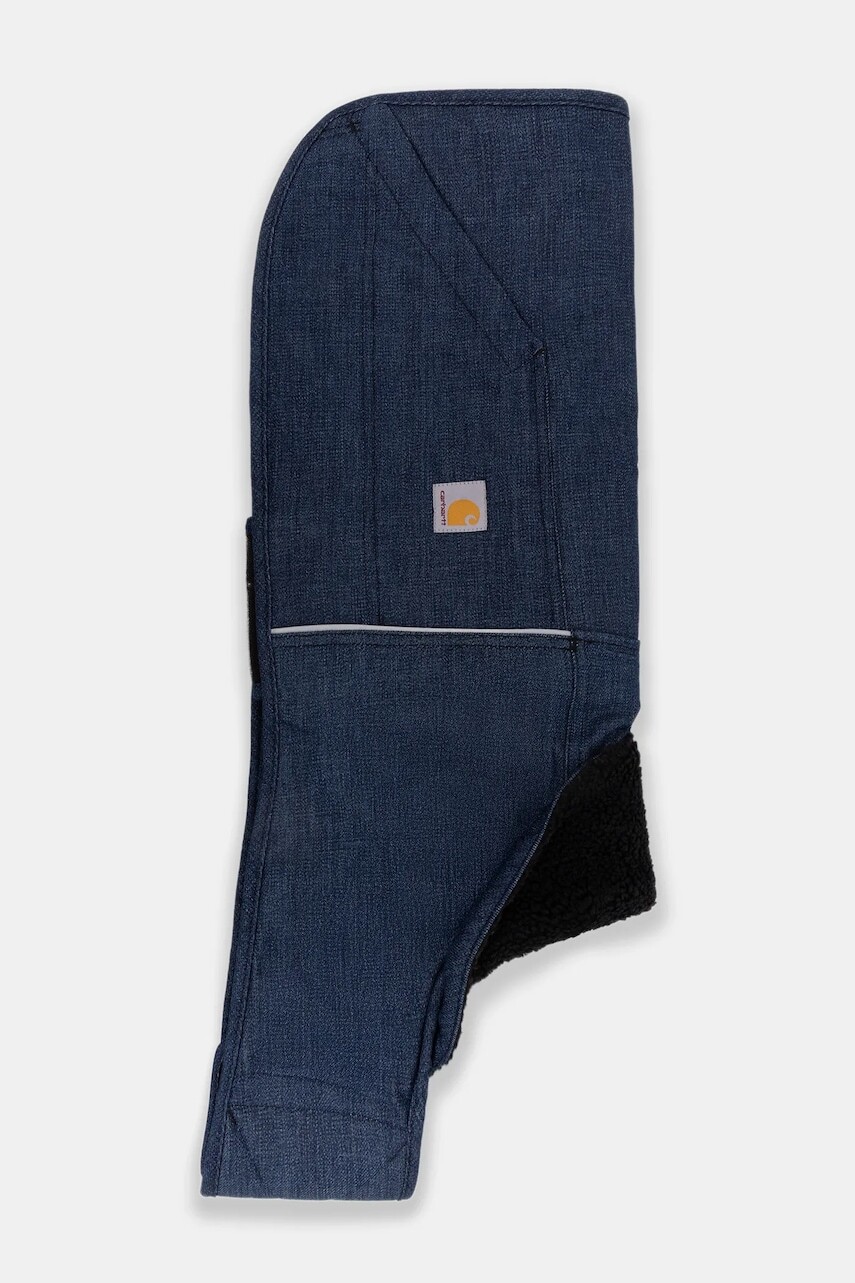 Bunda pre zvieratko Carhartt WIP L modrá farba