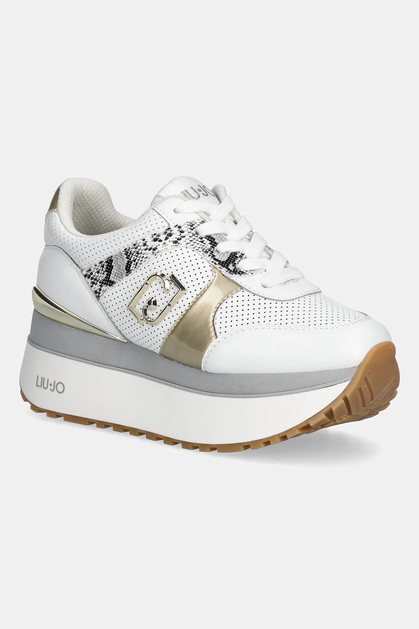 Tenisky Liu Jo LIU JO MAXI WONDER PLUS 02 BIS biela farba, BA6003PX804S1052