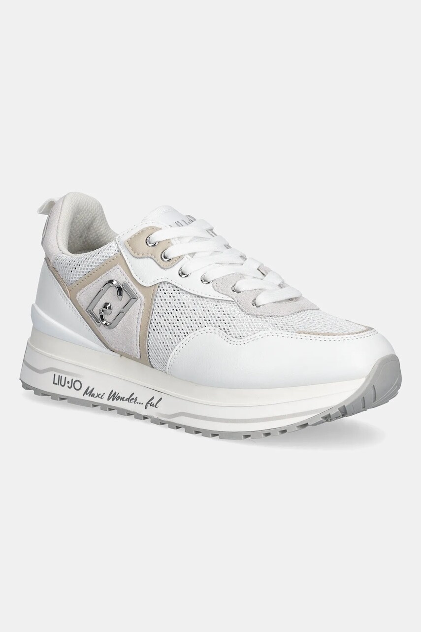 Tenisky Liu Jo LIU JO MAXI WONDER 01 biela farba, BA6009PX07701111