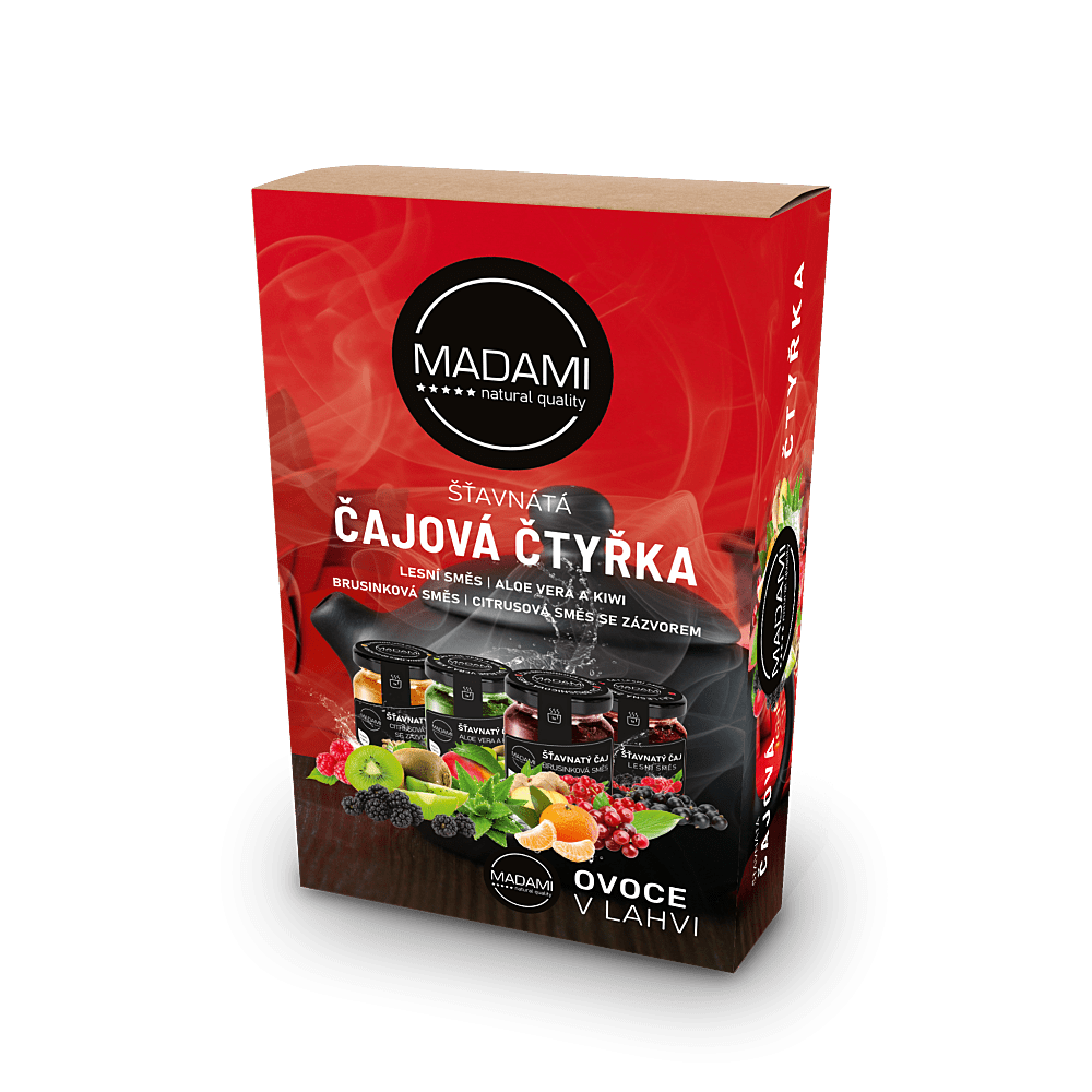 MADAMI Čajová štvorka 4 x 55 g