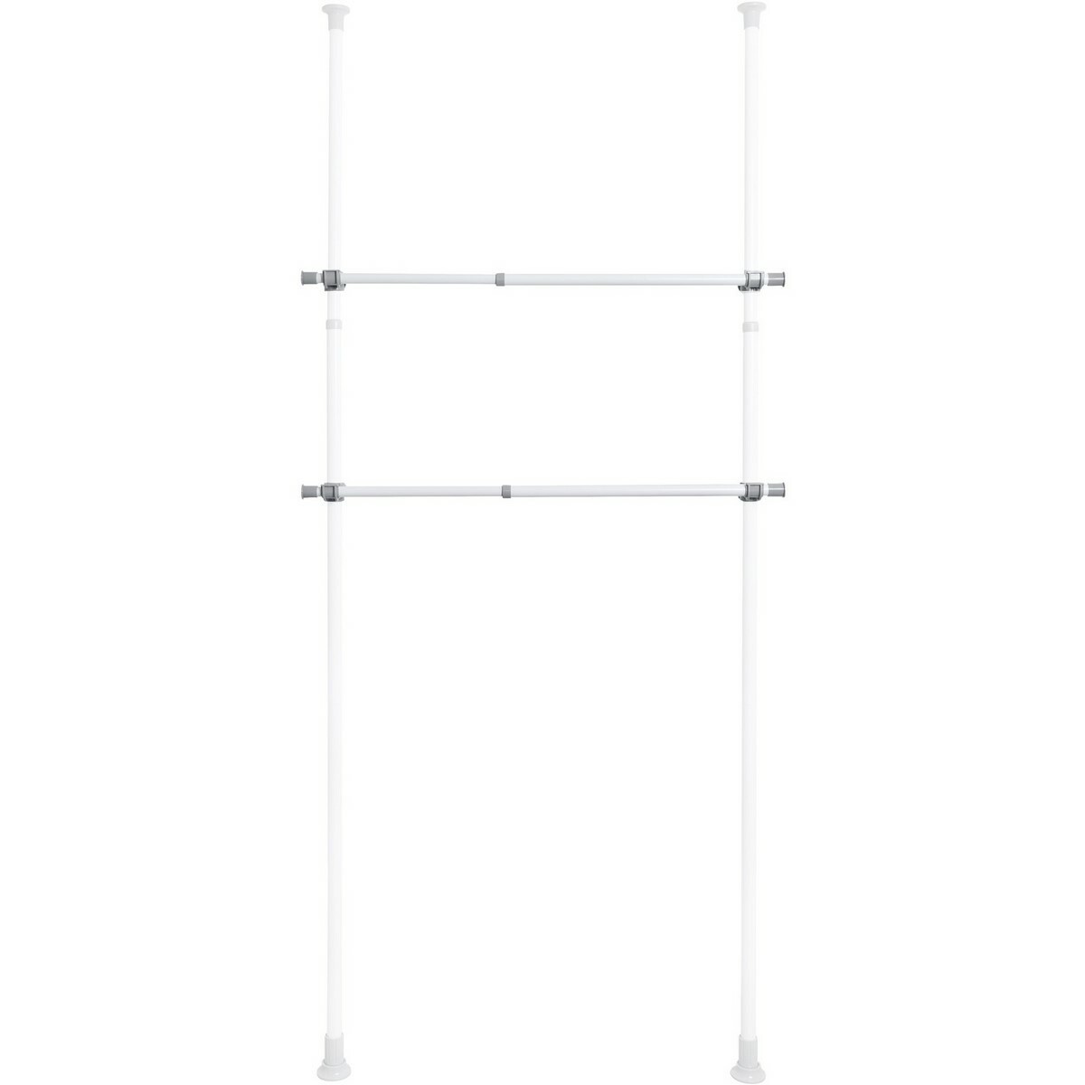 Wenko Sada 2 teleskopických horizontálnych tyčíHerkules, biele