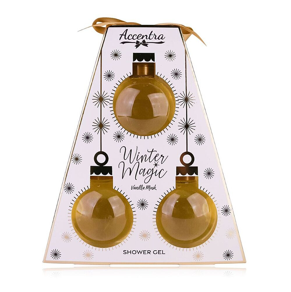 ACCENTRA Winter Magic 3 x 150 ml Sprchový gél Darčekové balenie