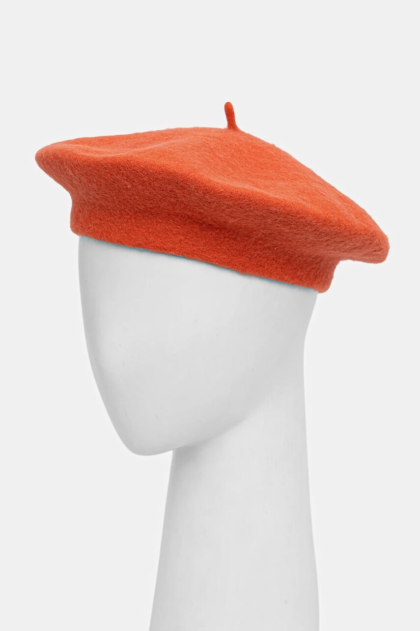 Vlnená baretka United Colors of Benetton béžová farba, vlnená, 6HPKD41HF